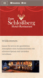 Mobile Screenshot of hotelschlossberg-kuhn.de